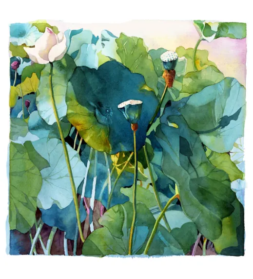 Abstract Watercolor Artwork